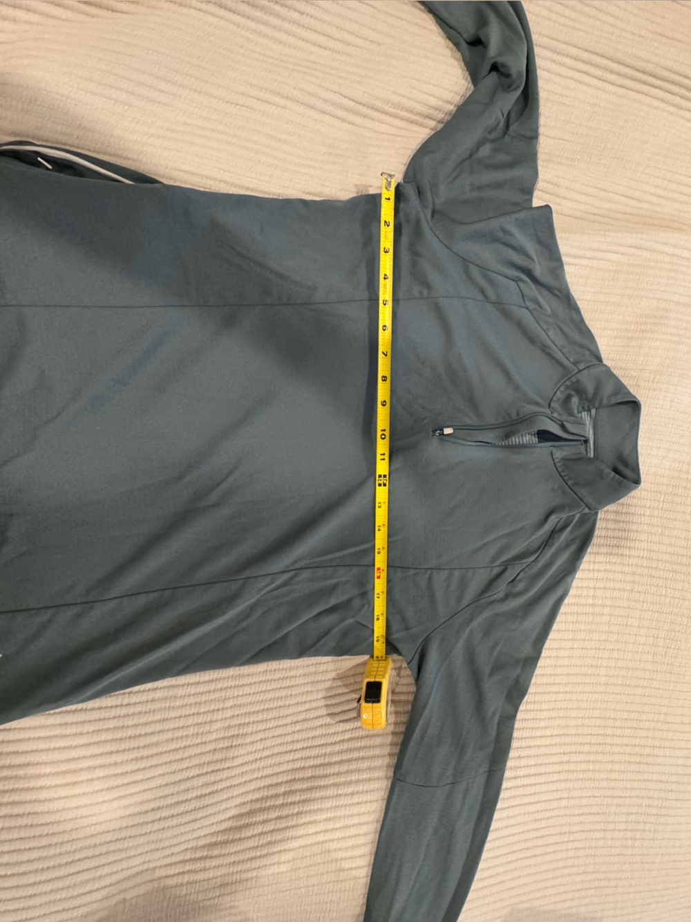 On Running Men's Long Sleeve Half-Zip Shirt in Slate Blue